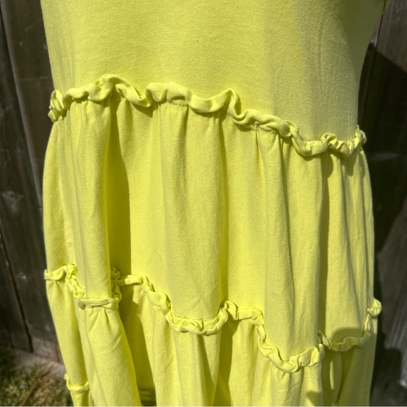 Zara Lime Green Mini Dress - Picture 3 of 6